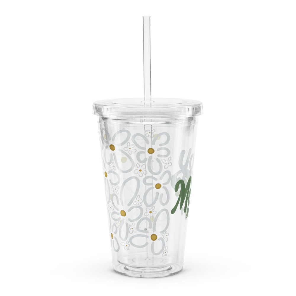 You Matter Flower Clear Cup product image (3)