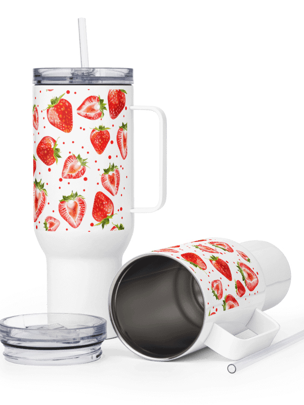 Strawberry Delight Travel Mug product image (3)