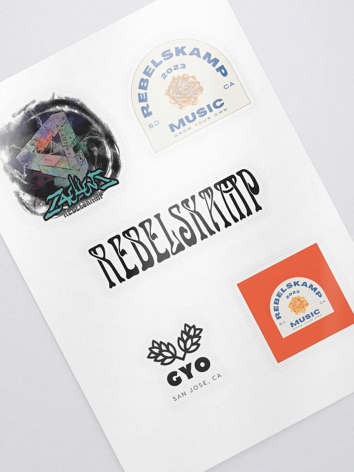 Rebelskamp Sticker Pack product image (2)
