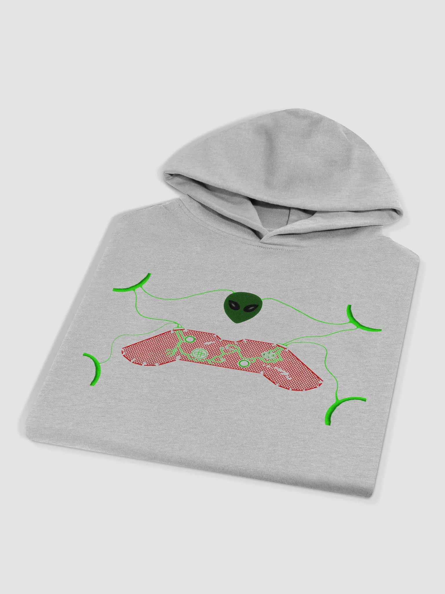 Neon Alien Dreams Unisex Hoodie product image (3)