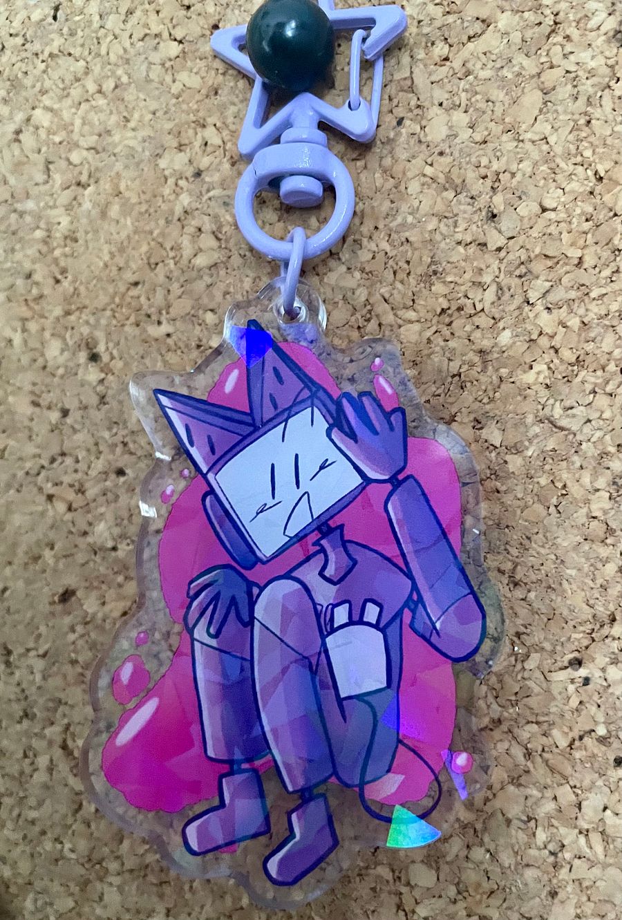 ★彡 Splatter Keychain ★彡 product image (3)