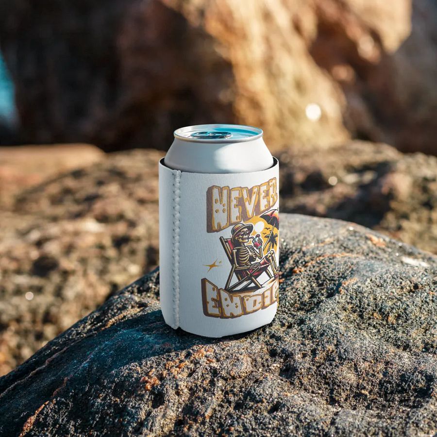 Never Ending Vibes Skeletal Sunset Coozie product image (8)