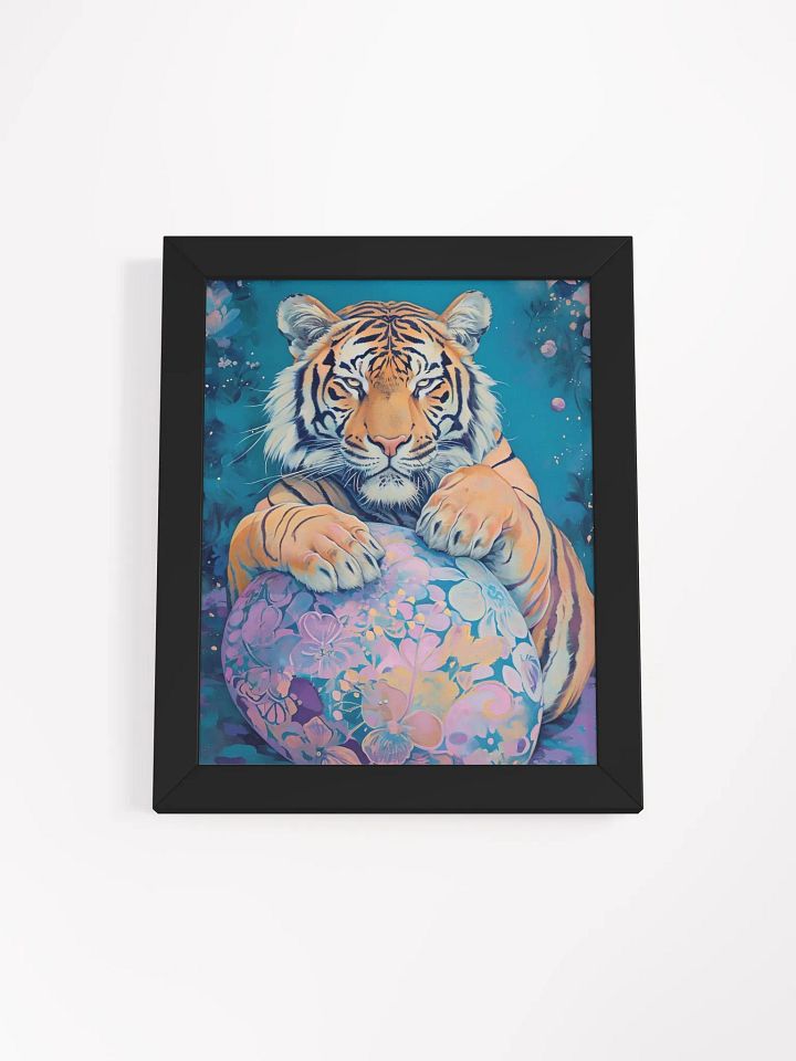 Tiger's Whimsical Focus Poster product image (1)