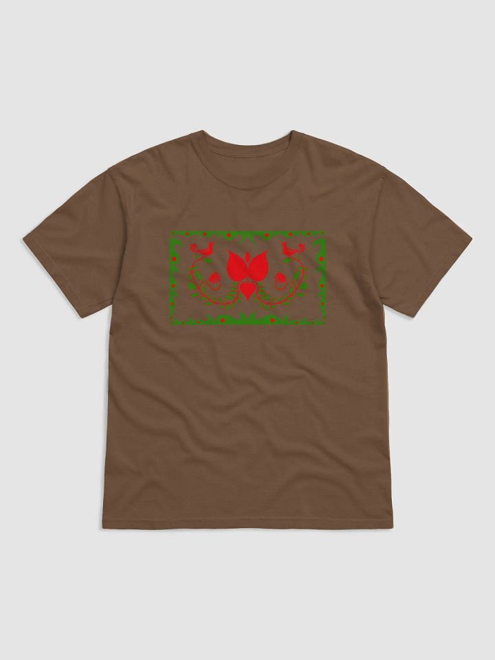 Hungarian Folk Art Red Flowers T-Shirt product image (1)