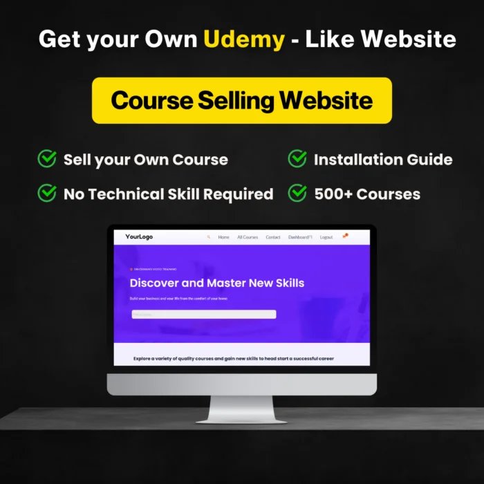Start your Courses Selling website (Udemy Clone) WP with 627+ Courses product image (2)