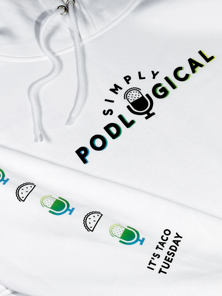 SimplyPodLogical Hoodie (White) product image (2)