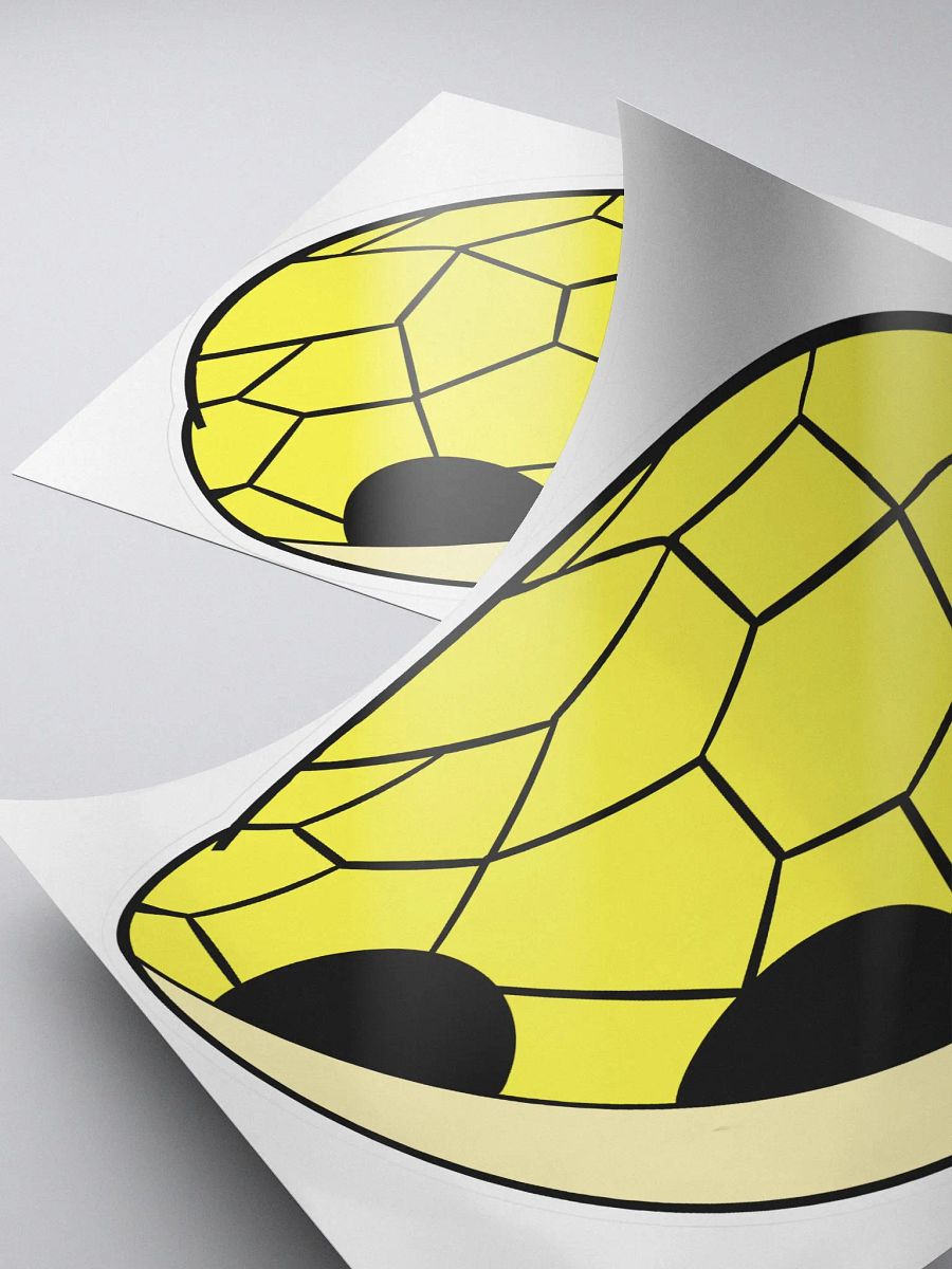 Yelllow Shell Stickers product image (4)