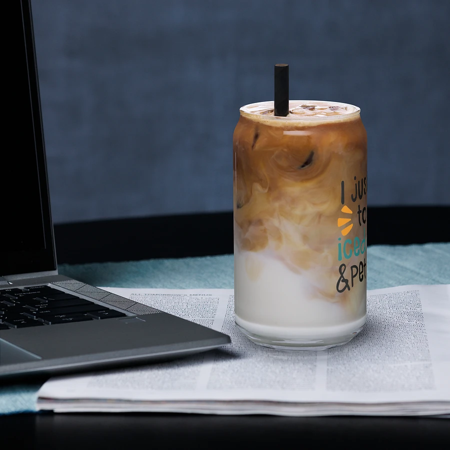 Iced Coffee & Dog - Can-Shaped Glass product image (22)