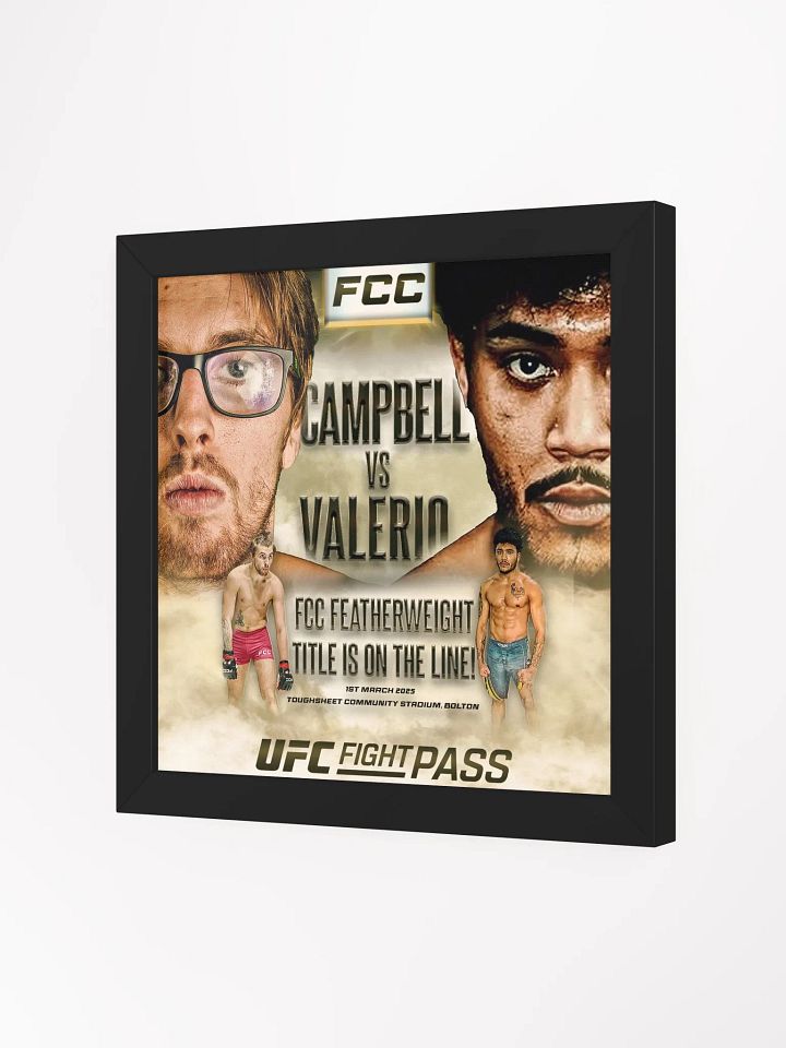 Framed FCC 41 Main event Poster product image (2)