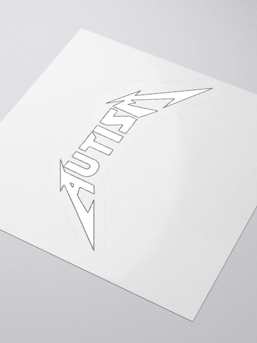 Autism Metallica Style Sticker product image (3)
