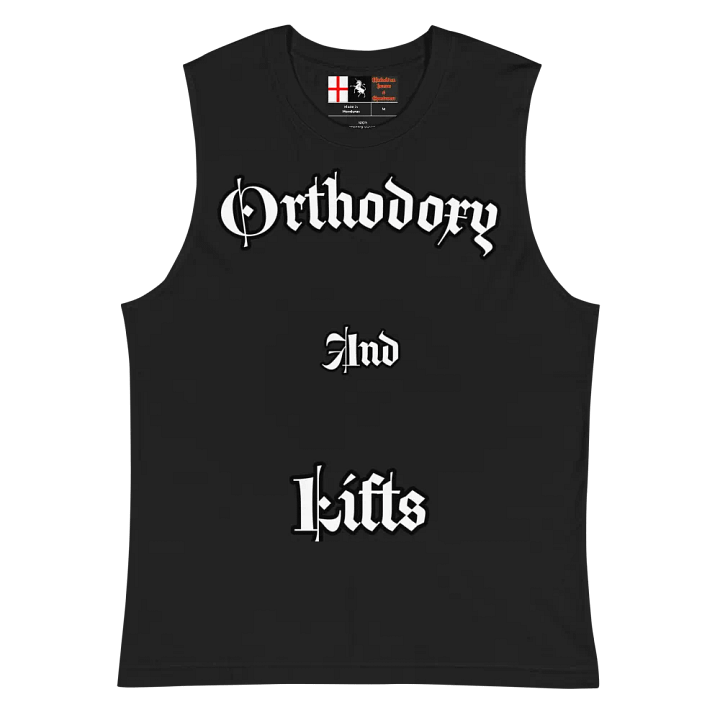 Orthodoxy And Lifts Gothic Unisex Muscle Tank product image (2)