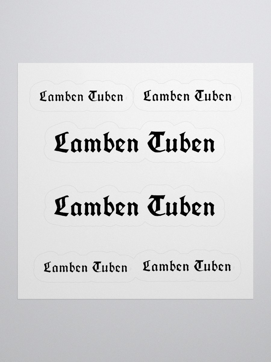 Lamben Tuben stickers product image (3)
