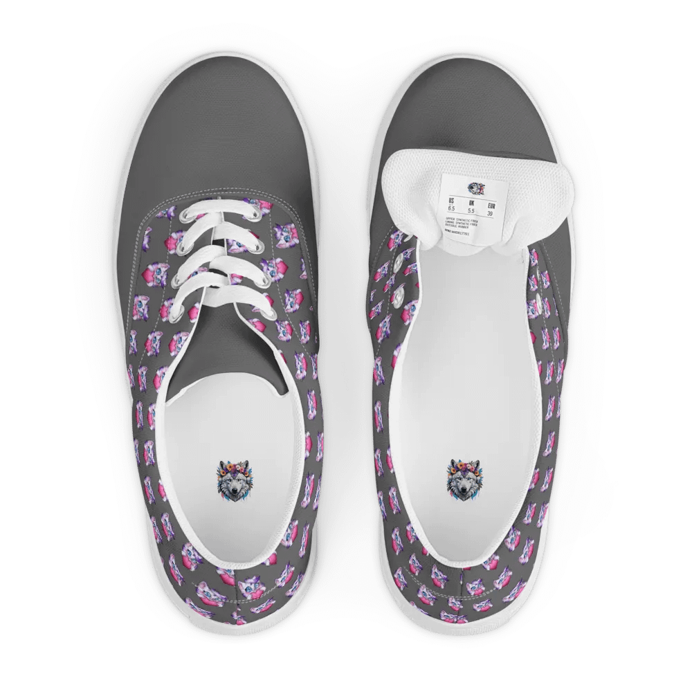 Wolf Fantasy Lace-Up Shoes product image (6)