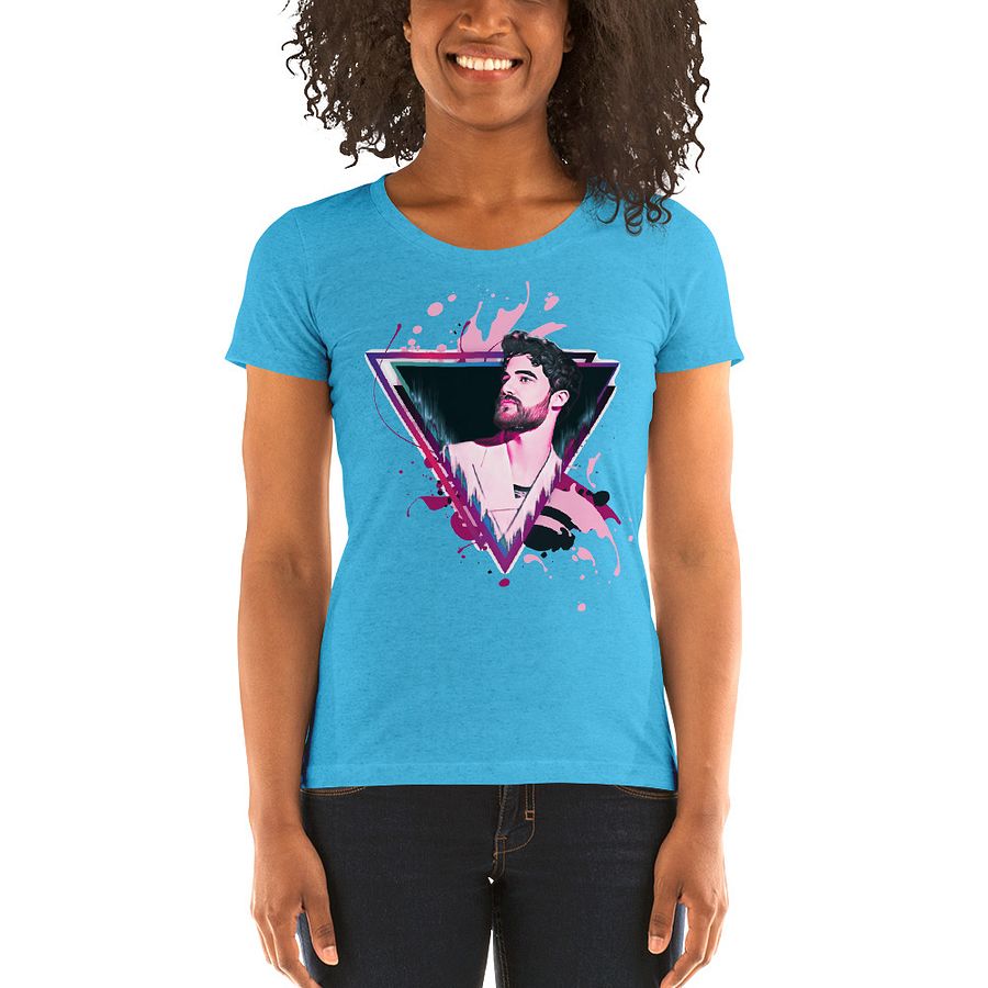 Darren Criss Pink - Ladies' Short Sleeve T-Shirt product image (6)