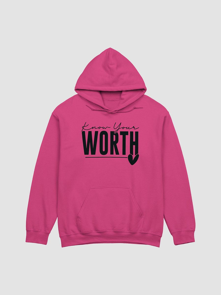 Know Your Worth Hoodie product image (1)