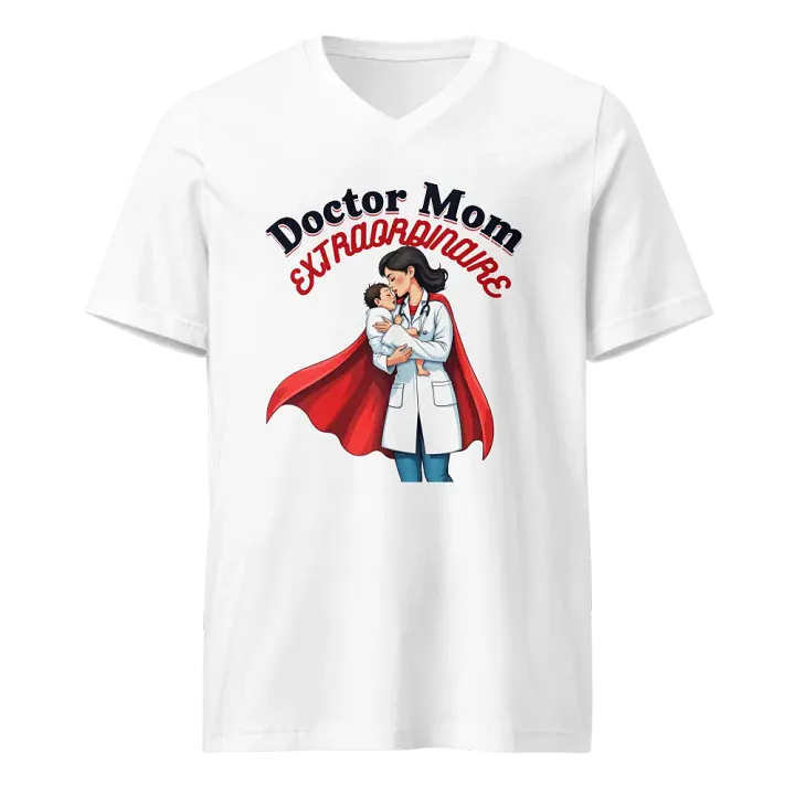 Doctor Mom Extraordinary V-Neck Tee product image (5)