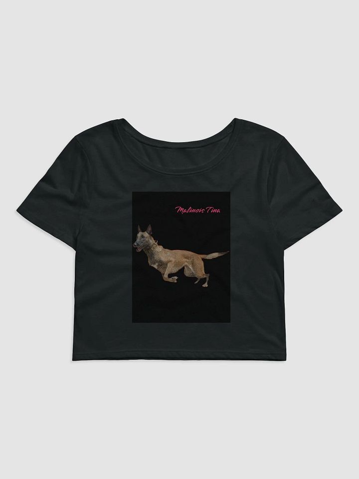 Soulful Pup Women's Crop Tee Malinois Tina product image (1)