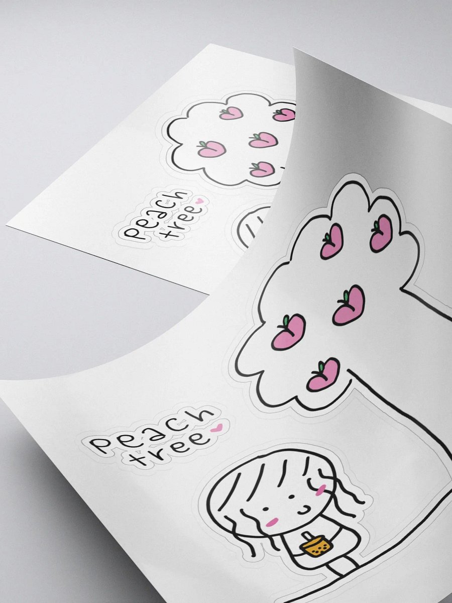 Peach Tree Sticker product image (4)