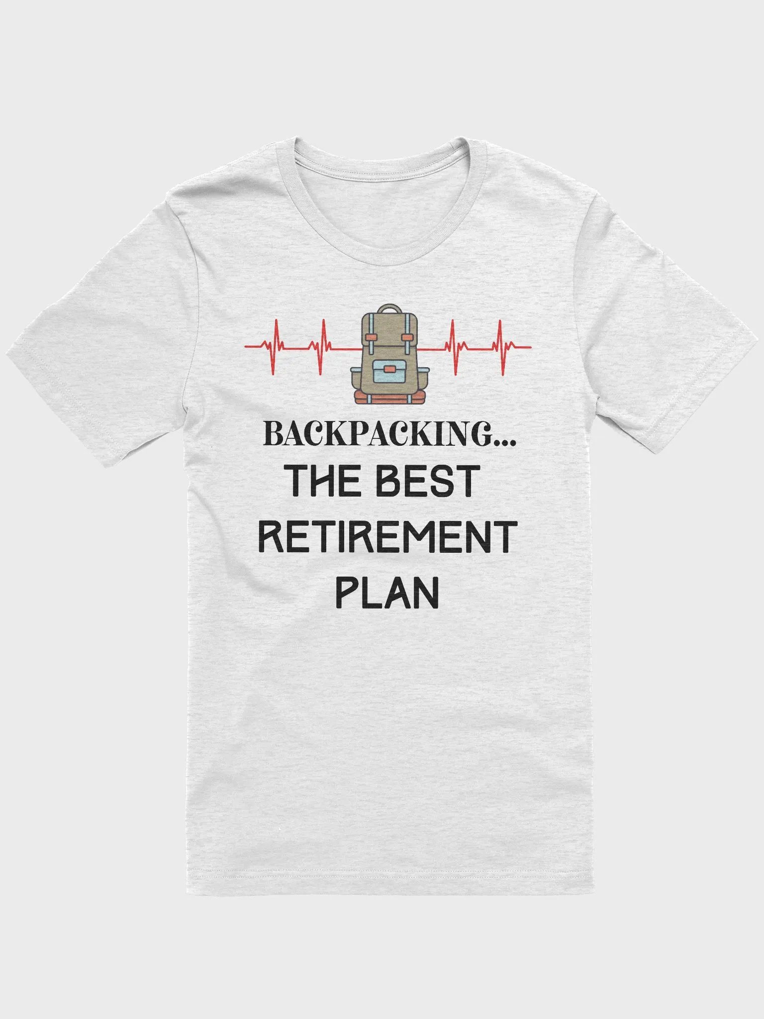 Retirement Backpacker T-Shirt product image (2)