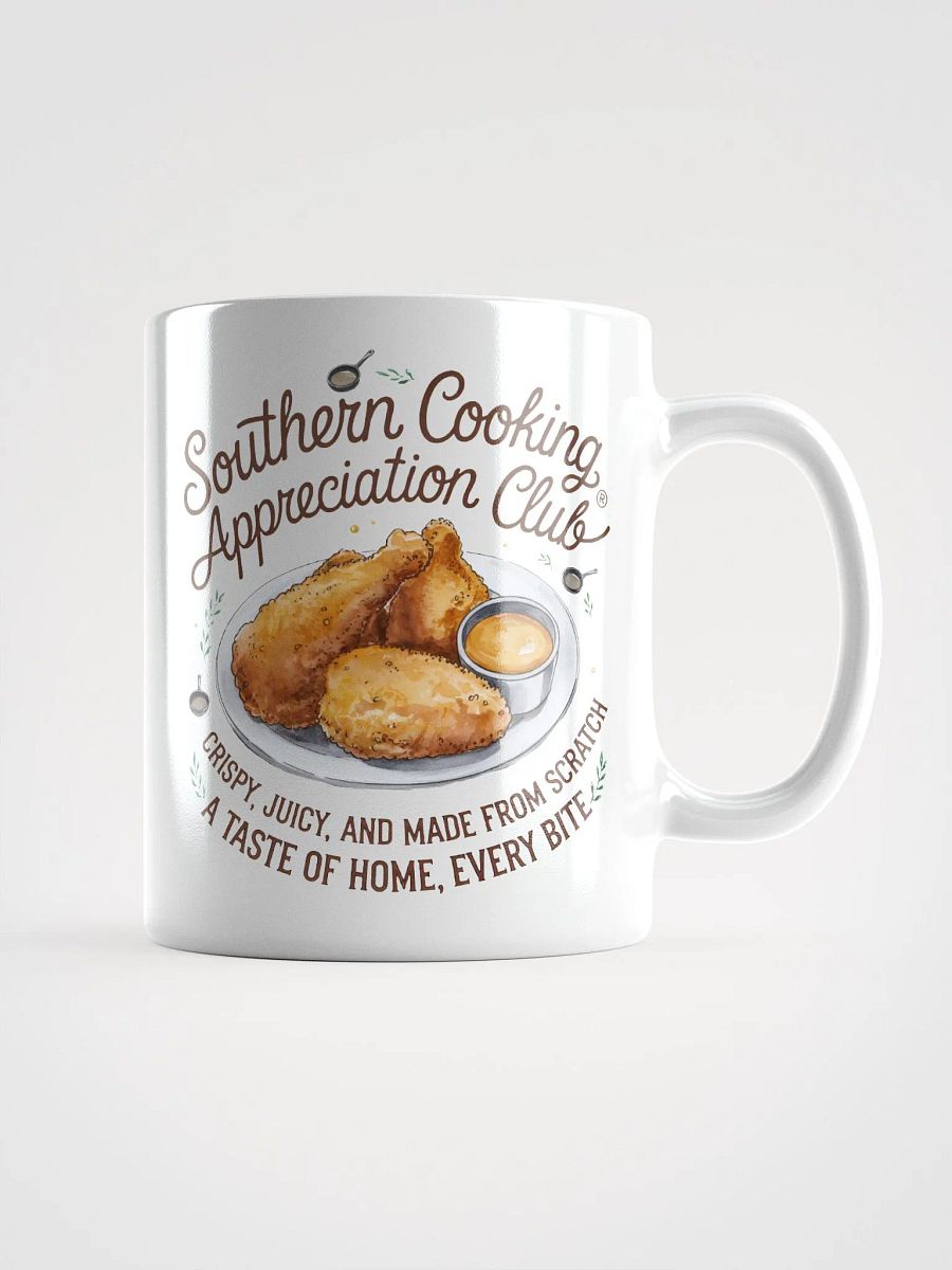 Southern Cooking Appreciation Club White Glossy Mug product image (1)