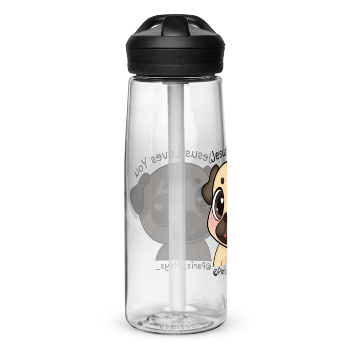 Pug Sports Water Bottle product image (2)