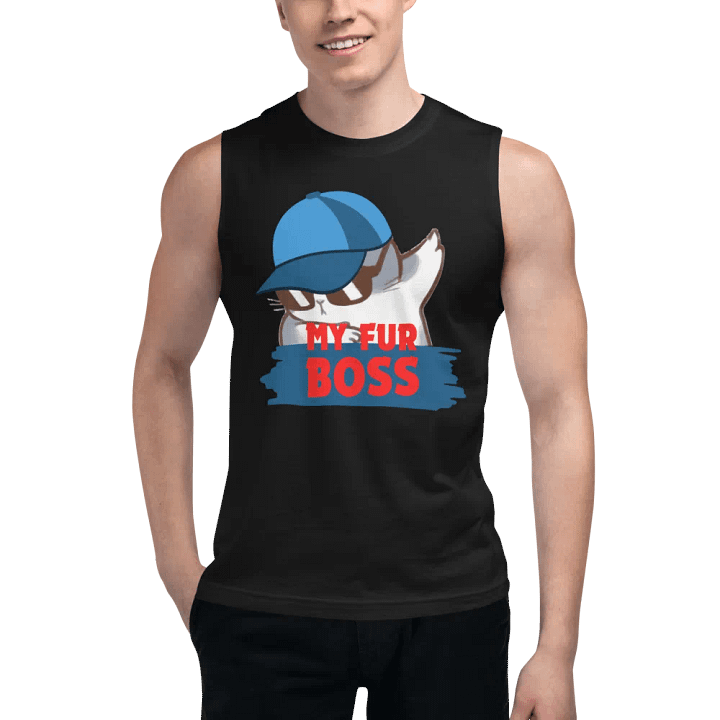 GUILLOVELO FUR BOSS MUSCLE TANK product image (1)