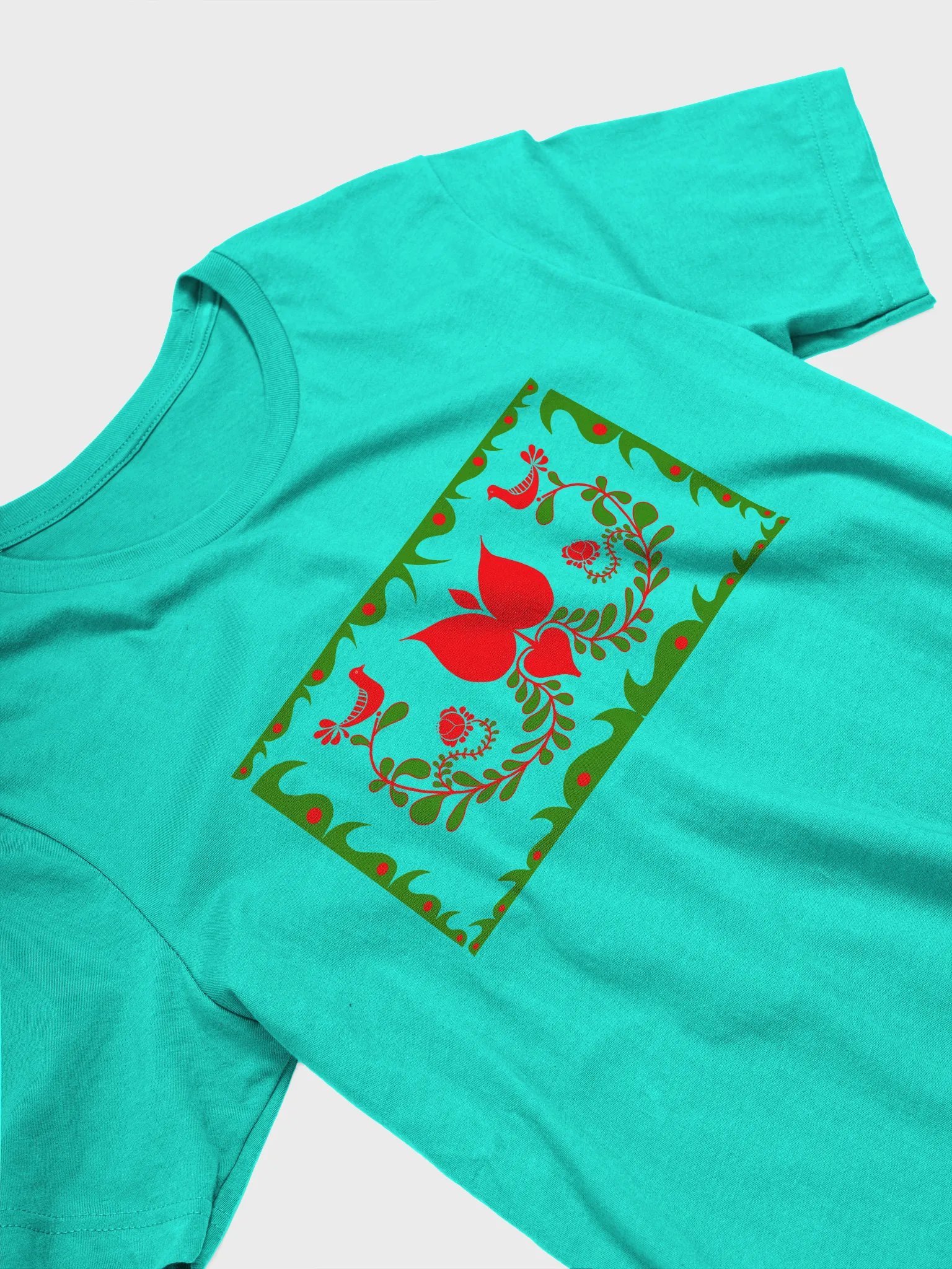 Hungarian Splendor Red & Green T-Shirt product image (3)