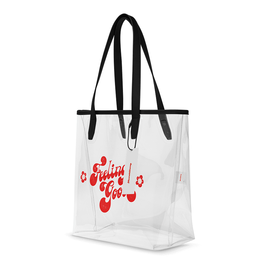 Vintage Vibes Clear Tote Bag product image (4)