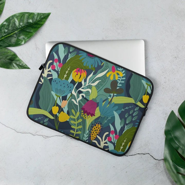 Unique Flower Design Laptop Bag product image (3)
