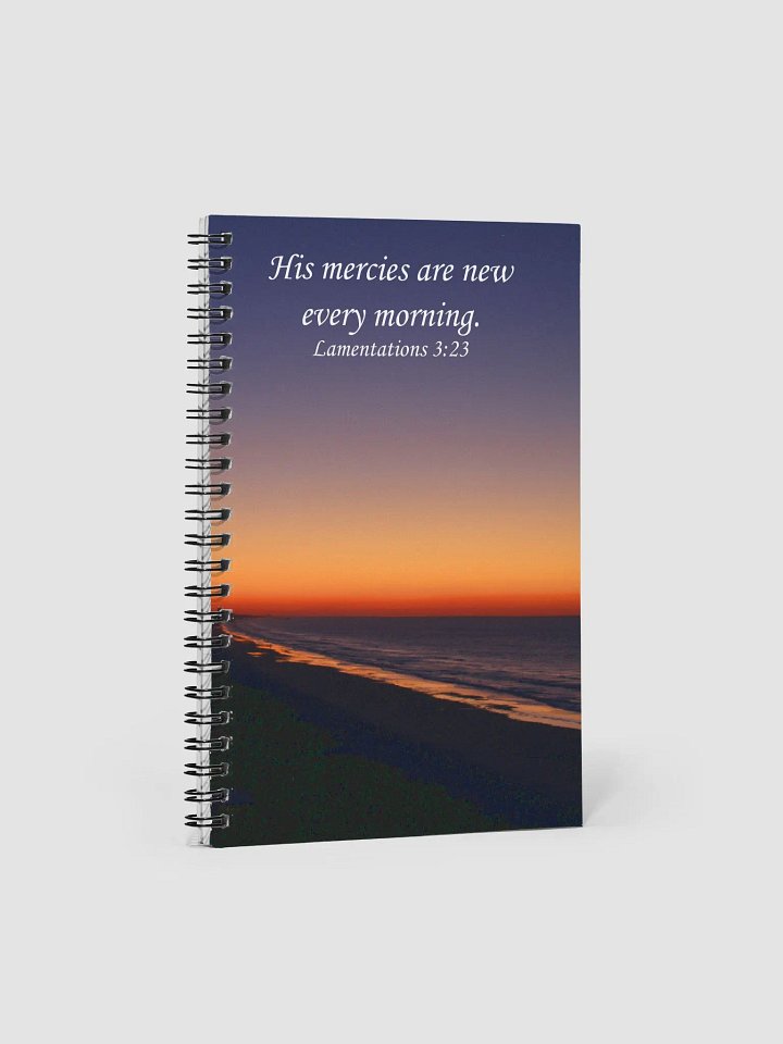 His mercies are New - journal product image (1)