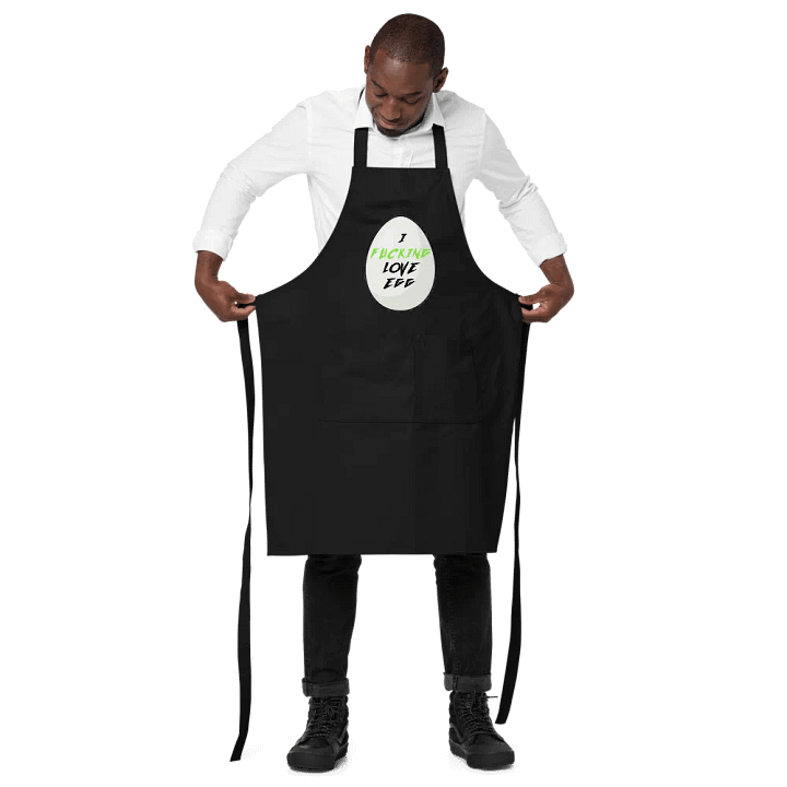 LOVE EGG apron product image (2)