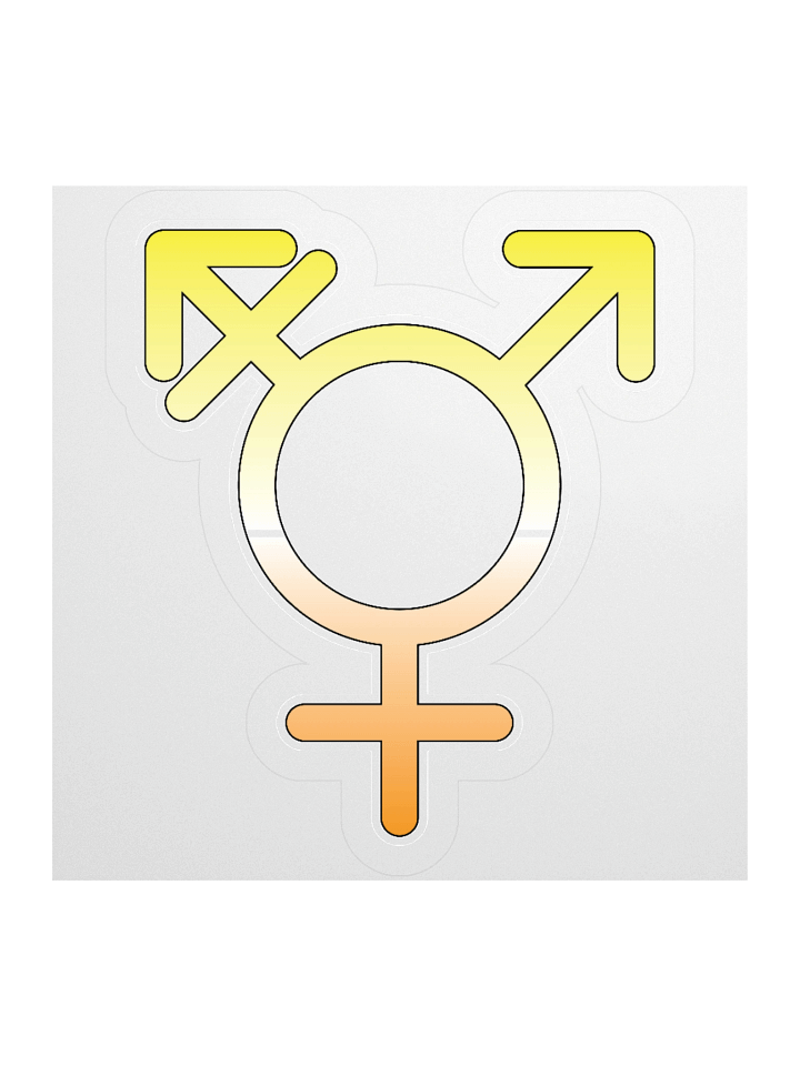 Maverique Transgender Symbol Sticker product image (2)