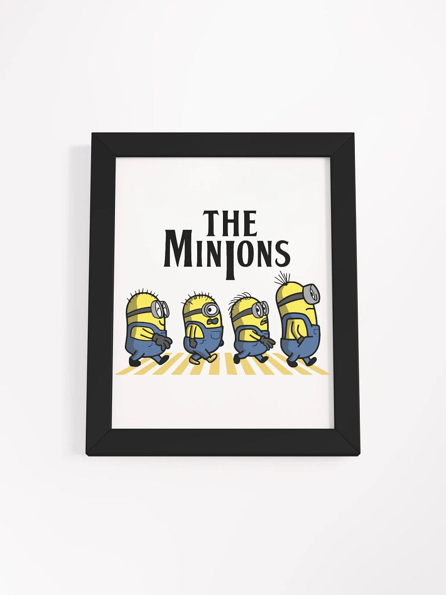 Limited Edition Minions Abbey Road Tribute Framed Poster product image (5)