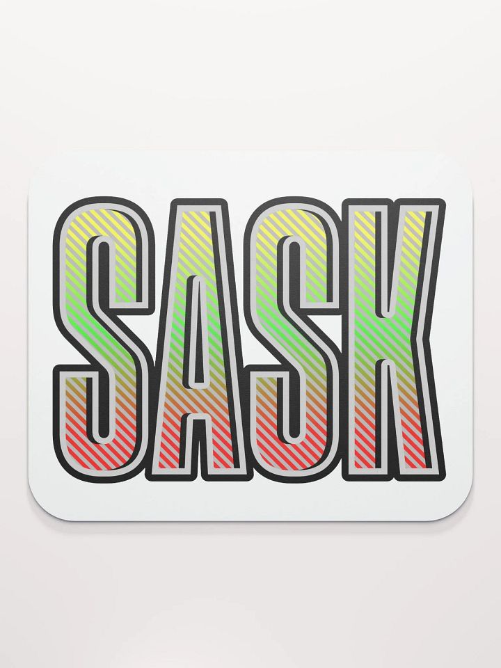 Sask Saskatoon Saskatchewan Vibrant Mouse Pad product image (1)