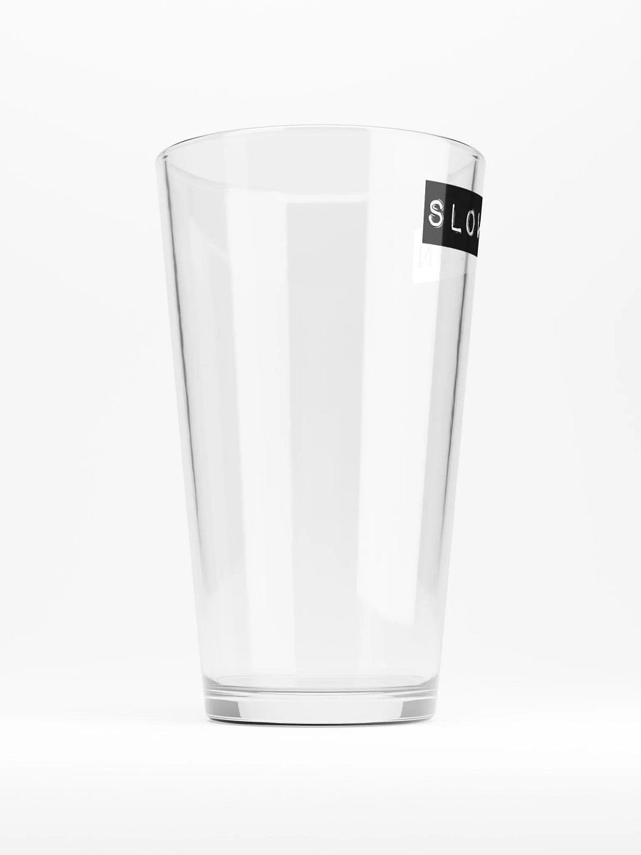 Slownation pint glass product image (3)