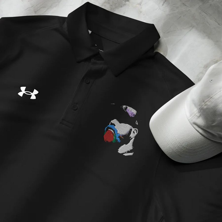 Under Armour RainbowBeard Embroidered Logo Golf Shirt product image (5)