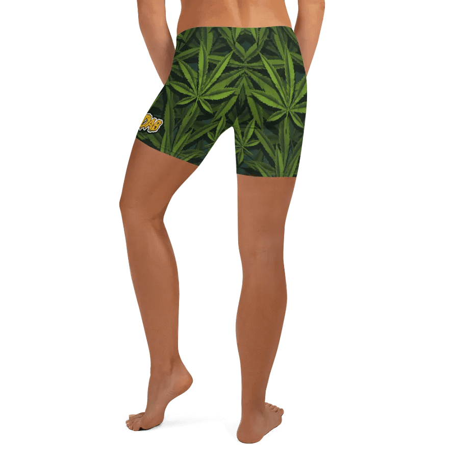 OMD Leaf Spandex Shorts product image (4)
