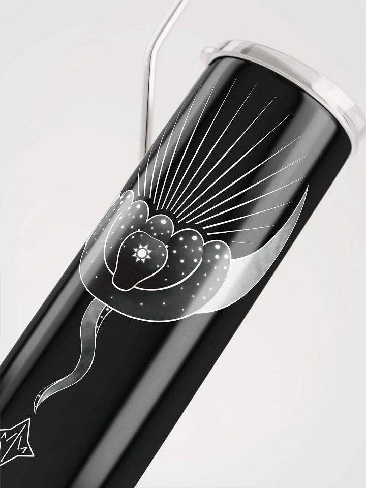 𝖘𝖊𝖗𝖕𝖊𝖓𝖙𝖊 stainless steel tumbler w/ reusable straw product image (2)