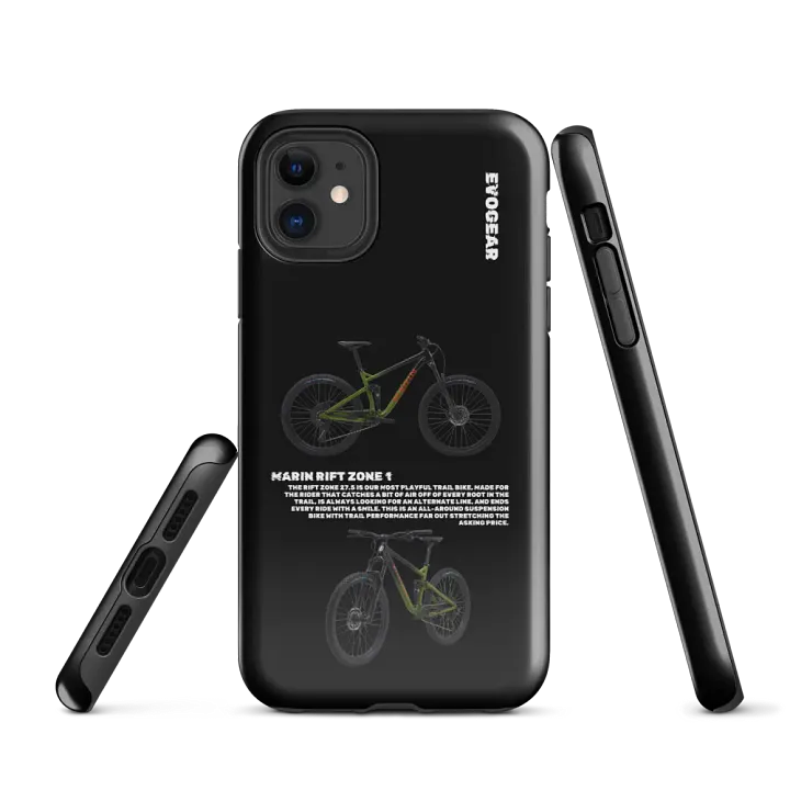 Black Marin Rift Zone 1 iPhone Case product image (1)