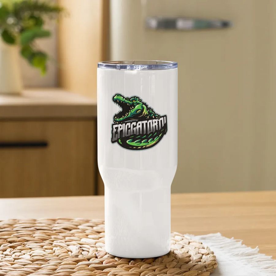 V2 Logo Travel Mug with a Handle product image (9)