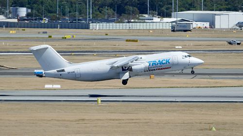 A Rare Sighting of a BAE Freighter Here at Perth After Making It's Way Over From Adelaide