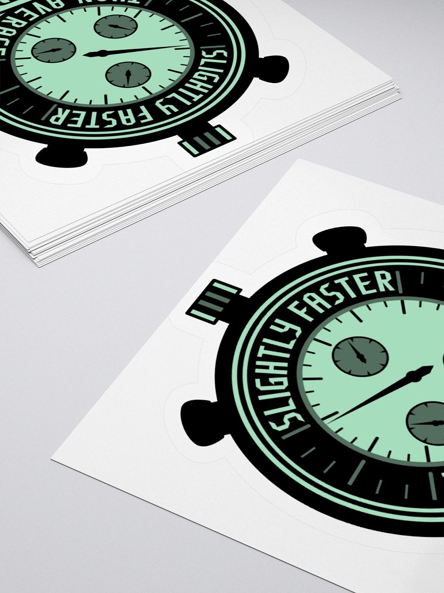 Slightly Faster Award Sticker product image (8)