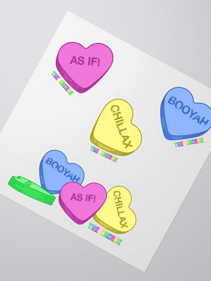 Sweet Hearts Sticker Sheet product image (2)