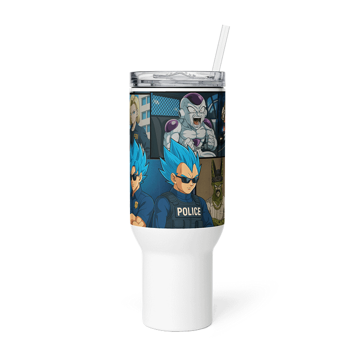 Animated Law Enforcement Travel Mug product image (1)