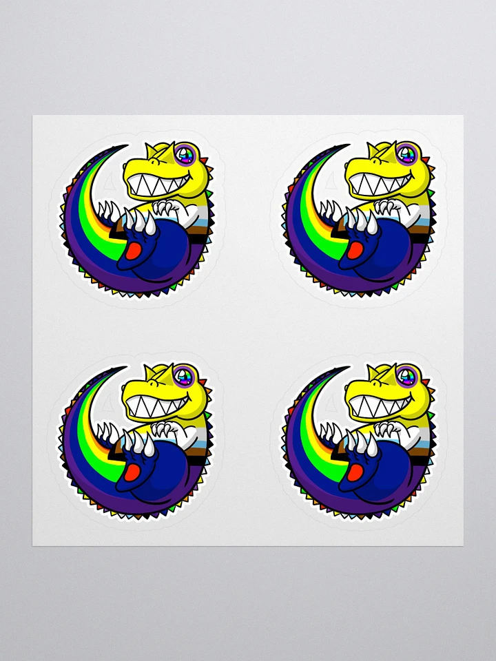 ALLY-saurus Sticker Set product image (1)