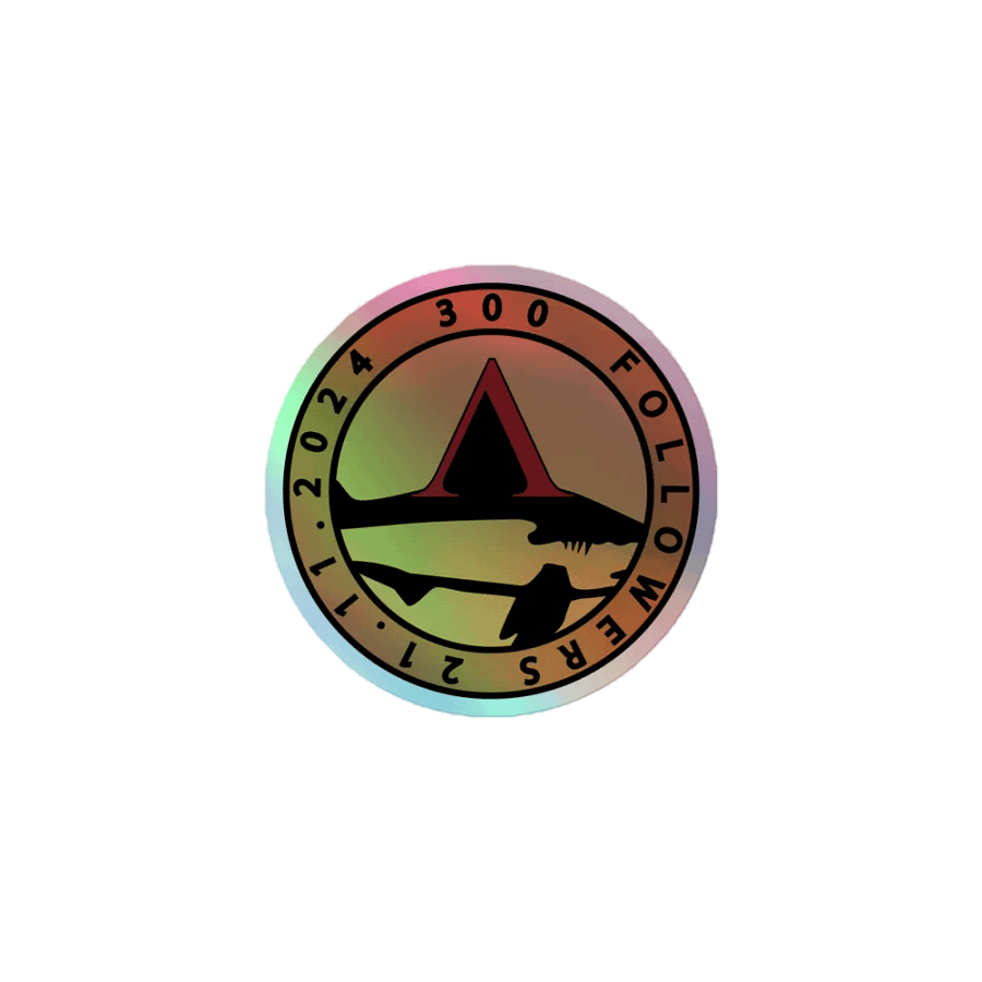 300 Followers Commemorative Sticker product image (1)