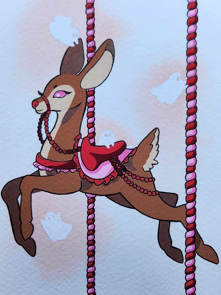 Dessin original Noël Biche product image (1)