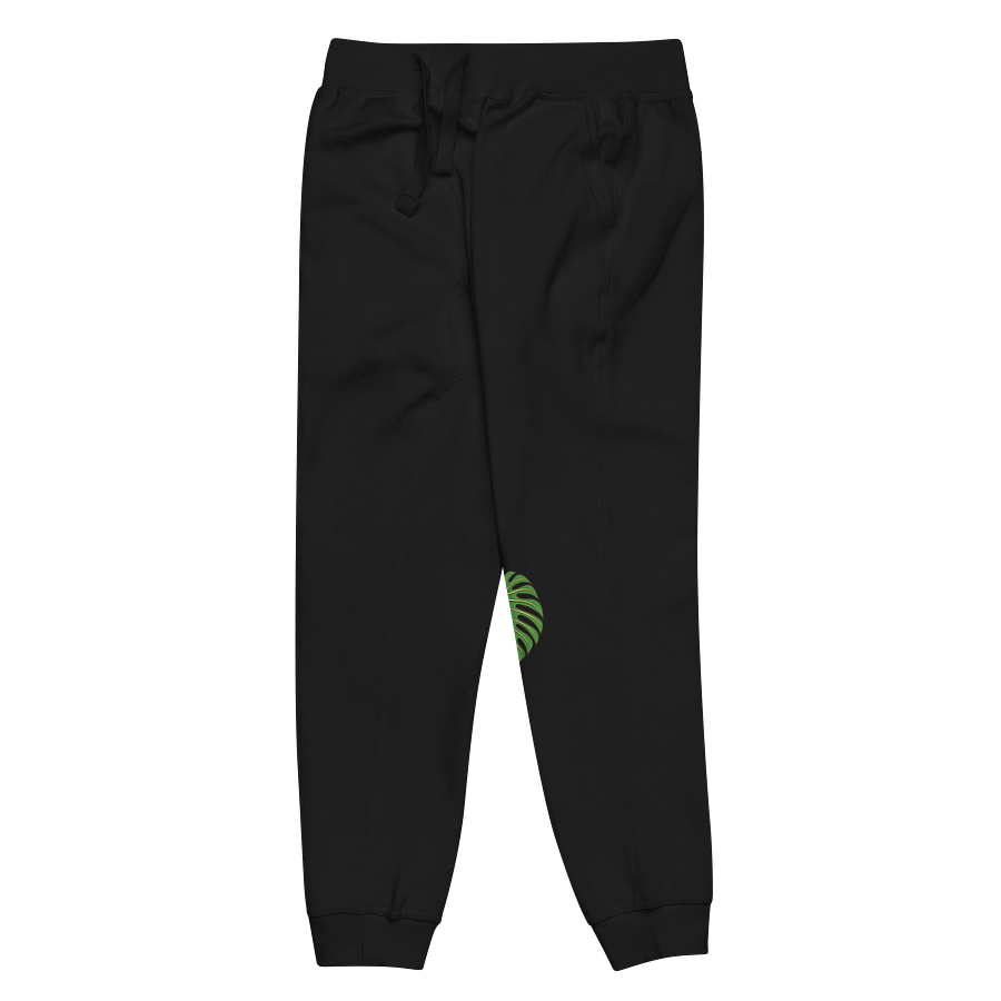 Monstera Leaf Unisex Fleece Joggers product image (5)