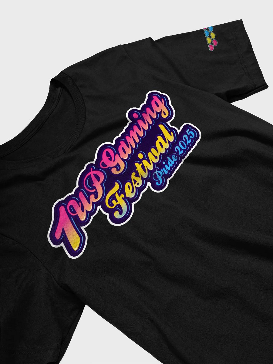 1UP Gaming Festival Pansexual Pride 2025 TShirt product image (23)