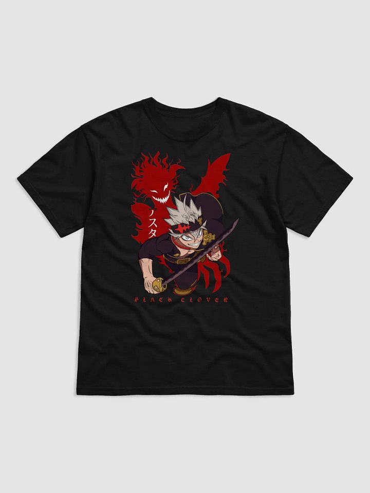 Asta’s Unbreakable Resolve: Black Clover Anime T-Shirt product image (1)
